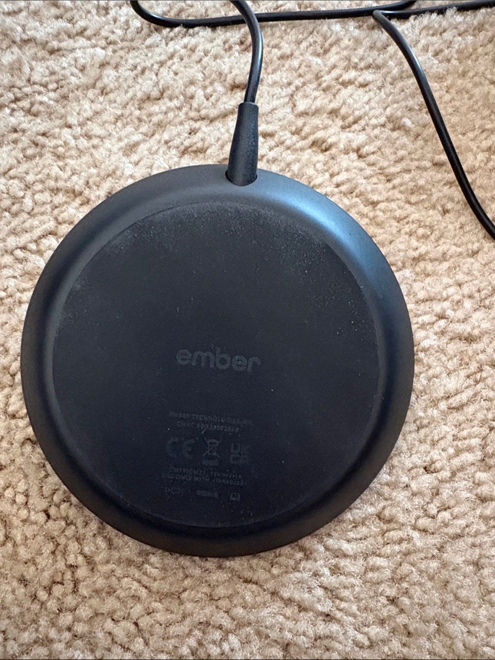 Ember Black Temperature Control Mug with Charging Coaster - Picture 10 of 10
